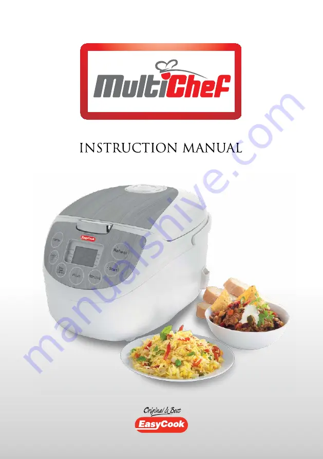 EasyCook MultiChef Instruction Manual Download Page 1