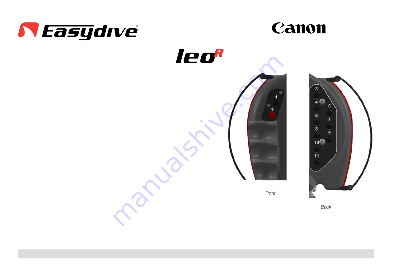 Easydive leo R Instruction Manual Download Page 2