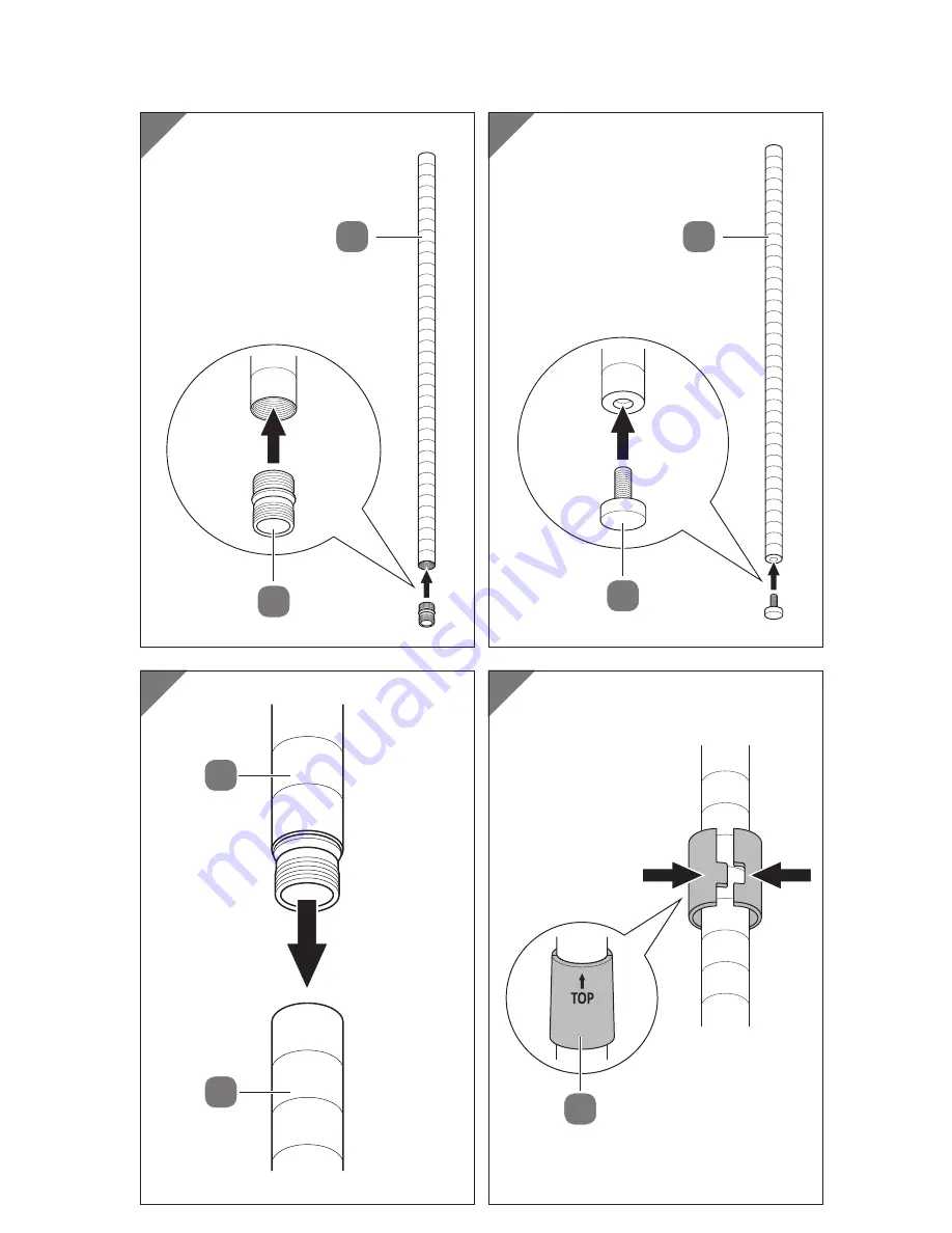 EASYHOME HDBCS16 Assembly Instructions Manual Download Page 4