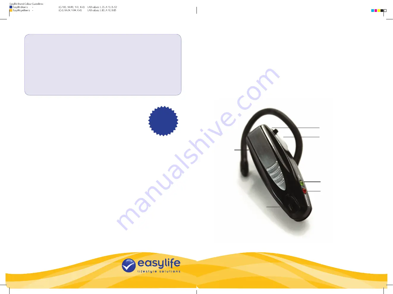 Easylife EL2899 Instruction Manual Download Page 2