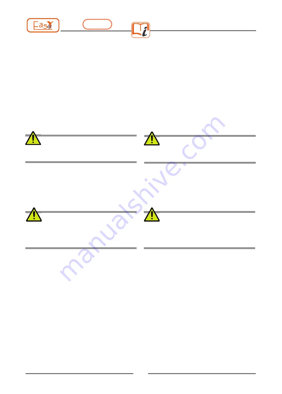 Easylift R130 User Manual Download Page 23