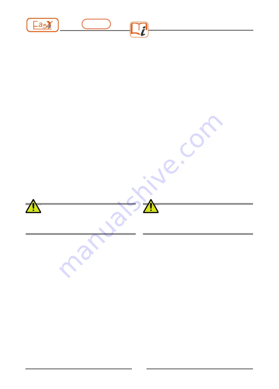 Easylift R130 User Manual Download Page 25