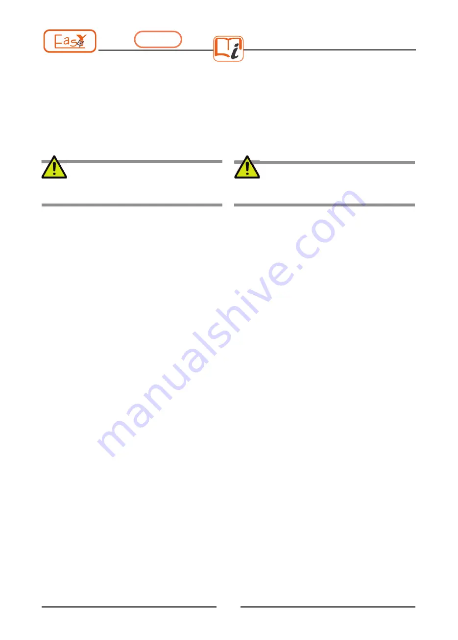 Easylift R130 User Manual Download Page 31