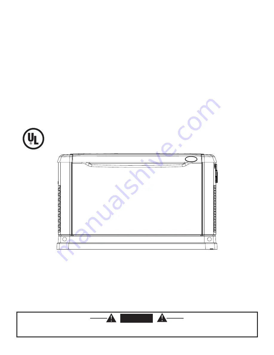 Eaton 10 kW Air-cooled Owner'S Manual Download Page 1