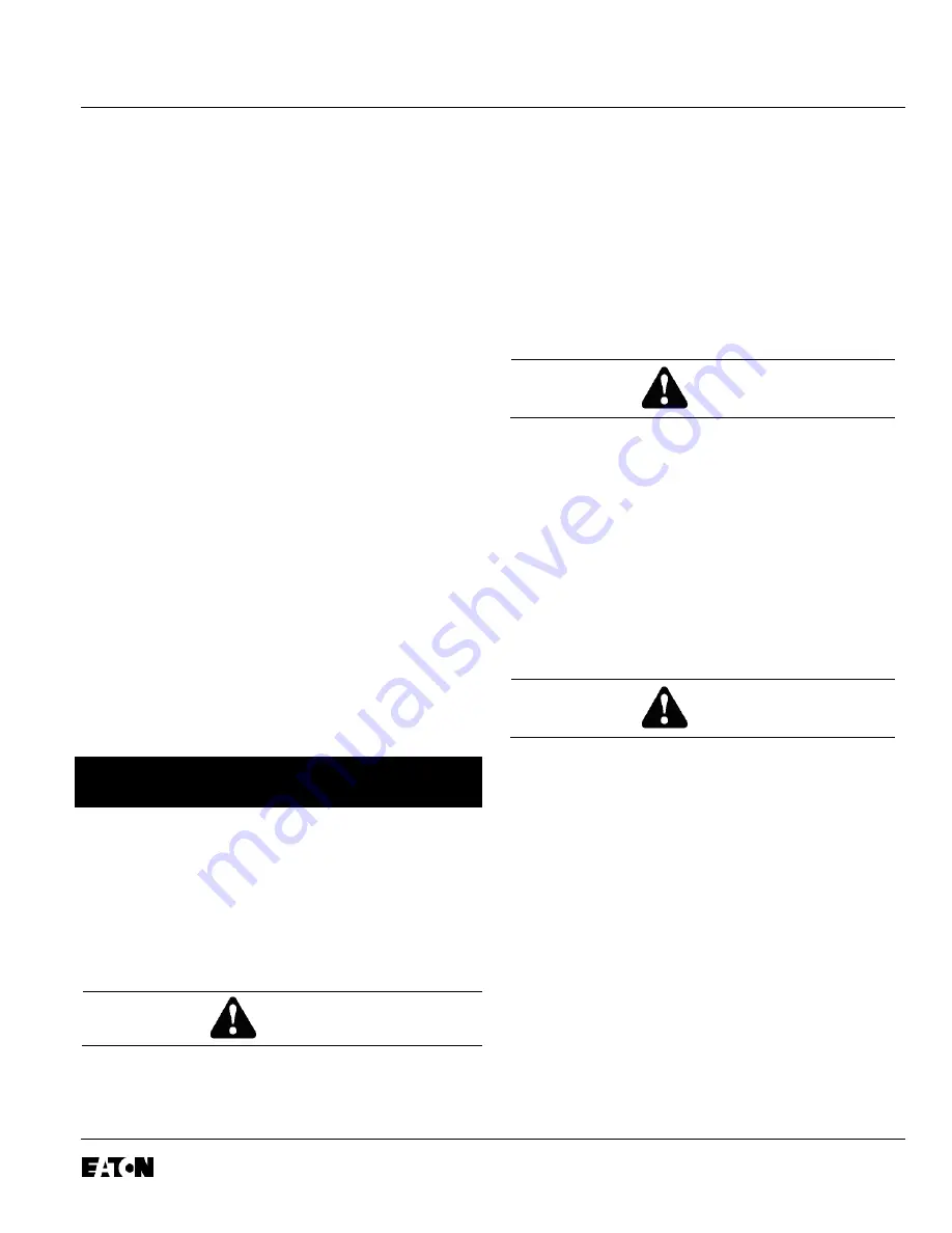 Eaton 380 VCP-W 16 Instructions For Installation, Operation And Maintenance Download Page 15