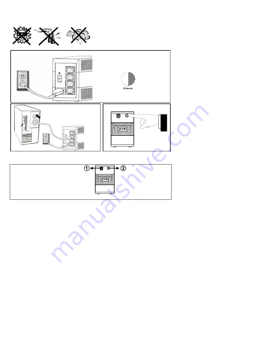 Eaton 5E 100i USB Скачать руководство пользователя страница 6