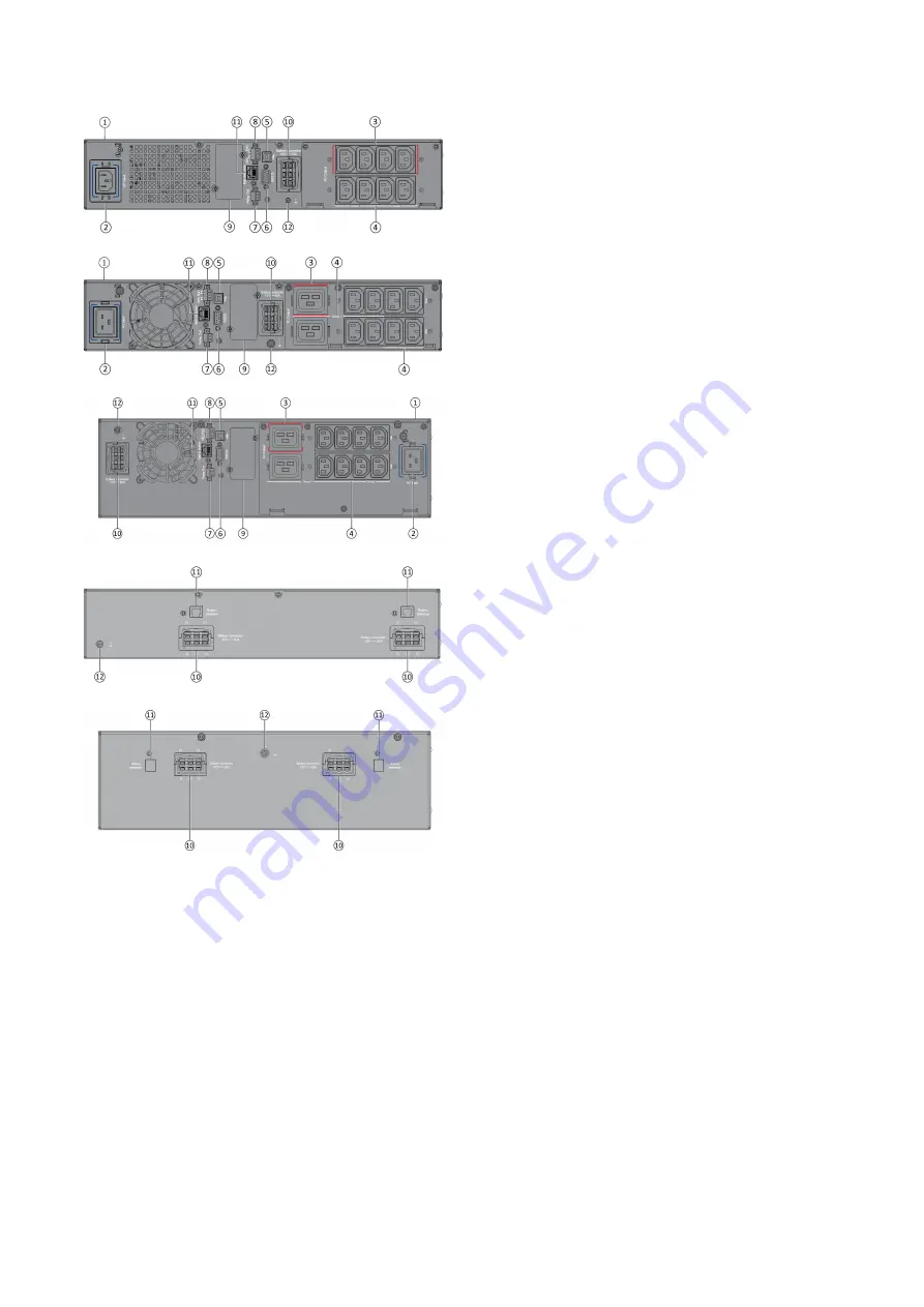 Eaton 5PXEBM48RTG2 Advanced User'S Manual Download Page 8