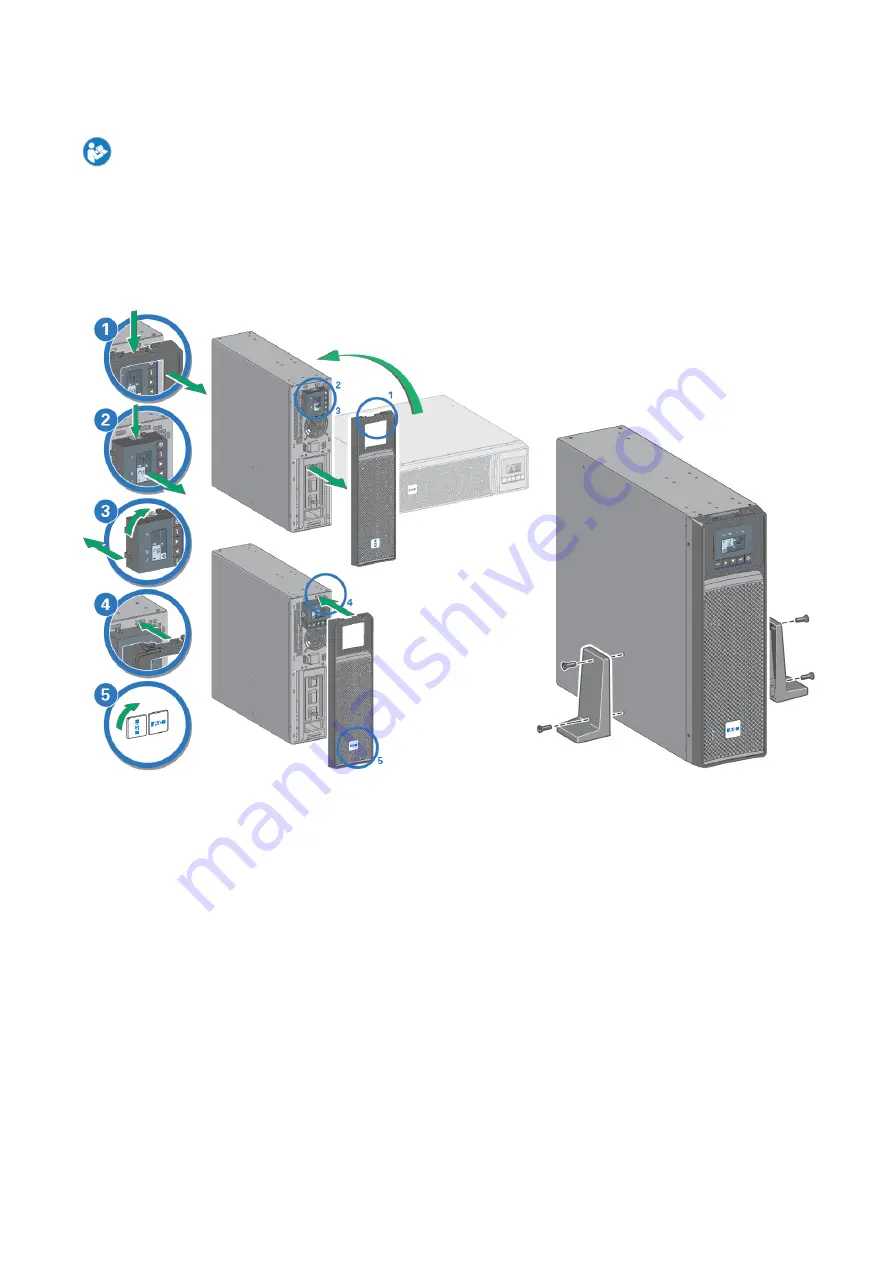 Eaton 5PXEBM48RTG2 Advanced User'S Manual Download Page 11