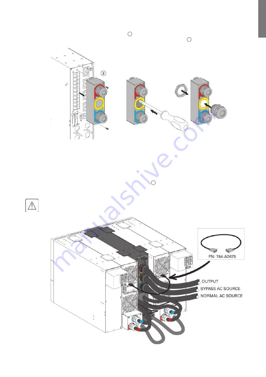 Eaton 9PX 8000i RT6U HotSwap Netpack Installation And User Manual Download Page 22