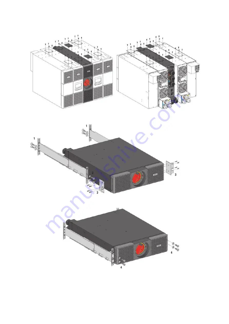 Eaton 9PX 8000i RT6U HotSwap Netpack Installation And User Manual Download Page 85