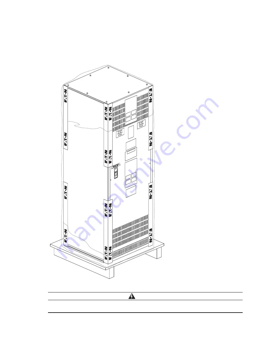 Eaton BladeUPS none Installation And Operation Manual Download Page 16