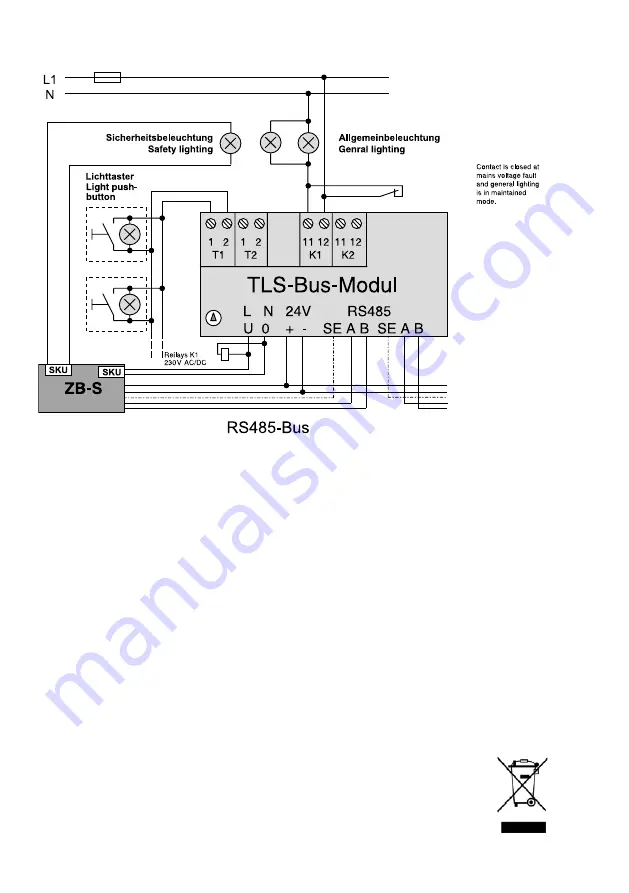 Eaton CEAG TLS-BUS-Module Скачать руководство пользователя страница 6