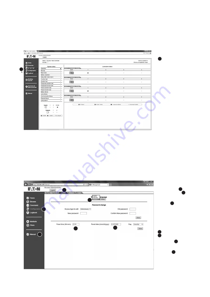 Eaton CGLine+ Web-Controller Installation And Operating Instructions Manual Download Page 11