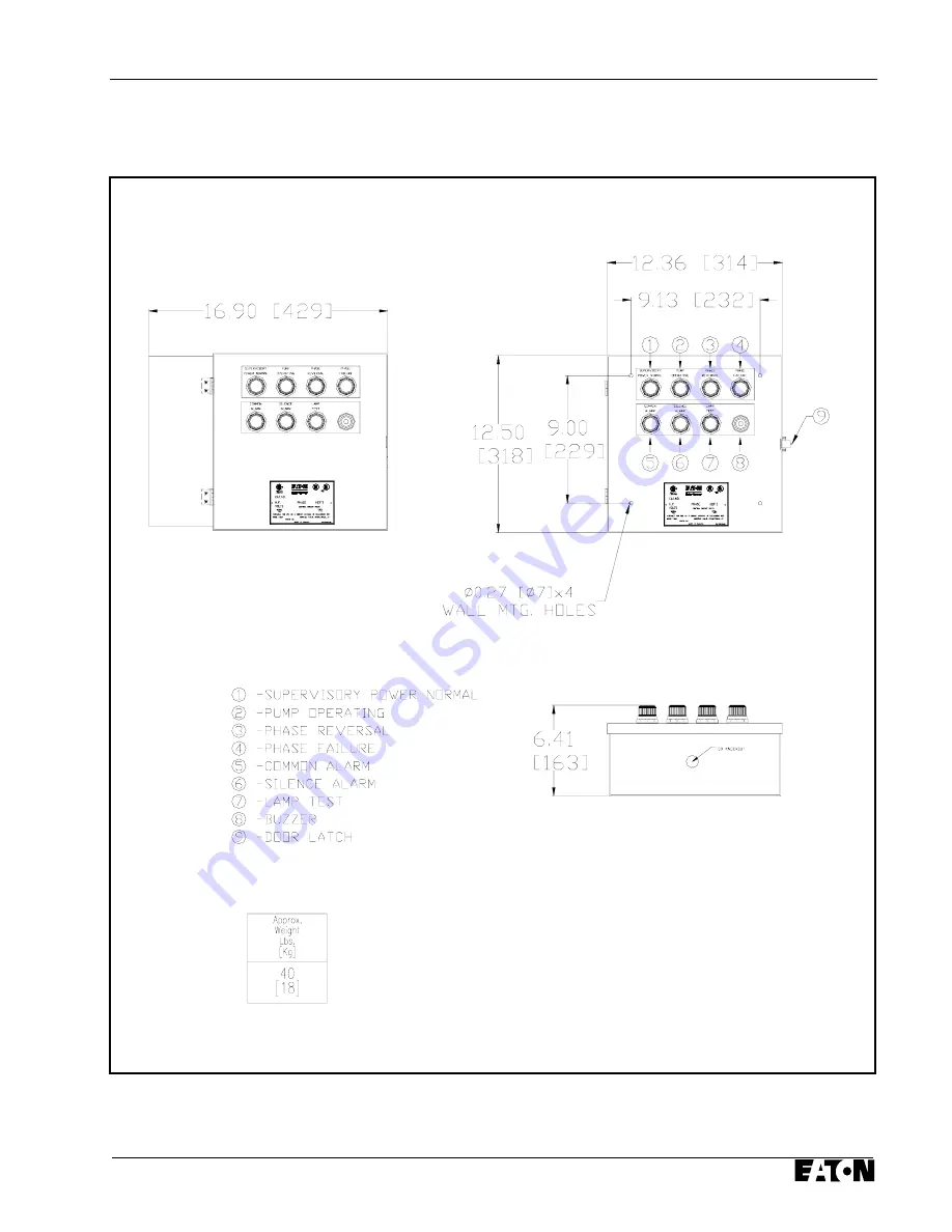 Eaton Cuttler-Hammer FDAP-M Operation Manual Download Page 8