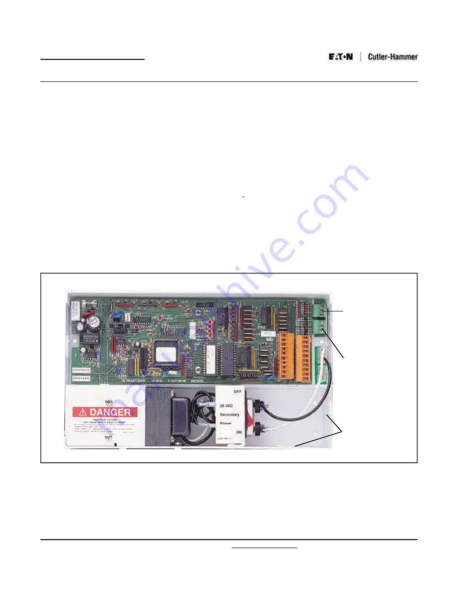 Eaton Cuttler-Hammer Pow-R-Command 100 Instruction Leaflet Download Page 22