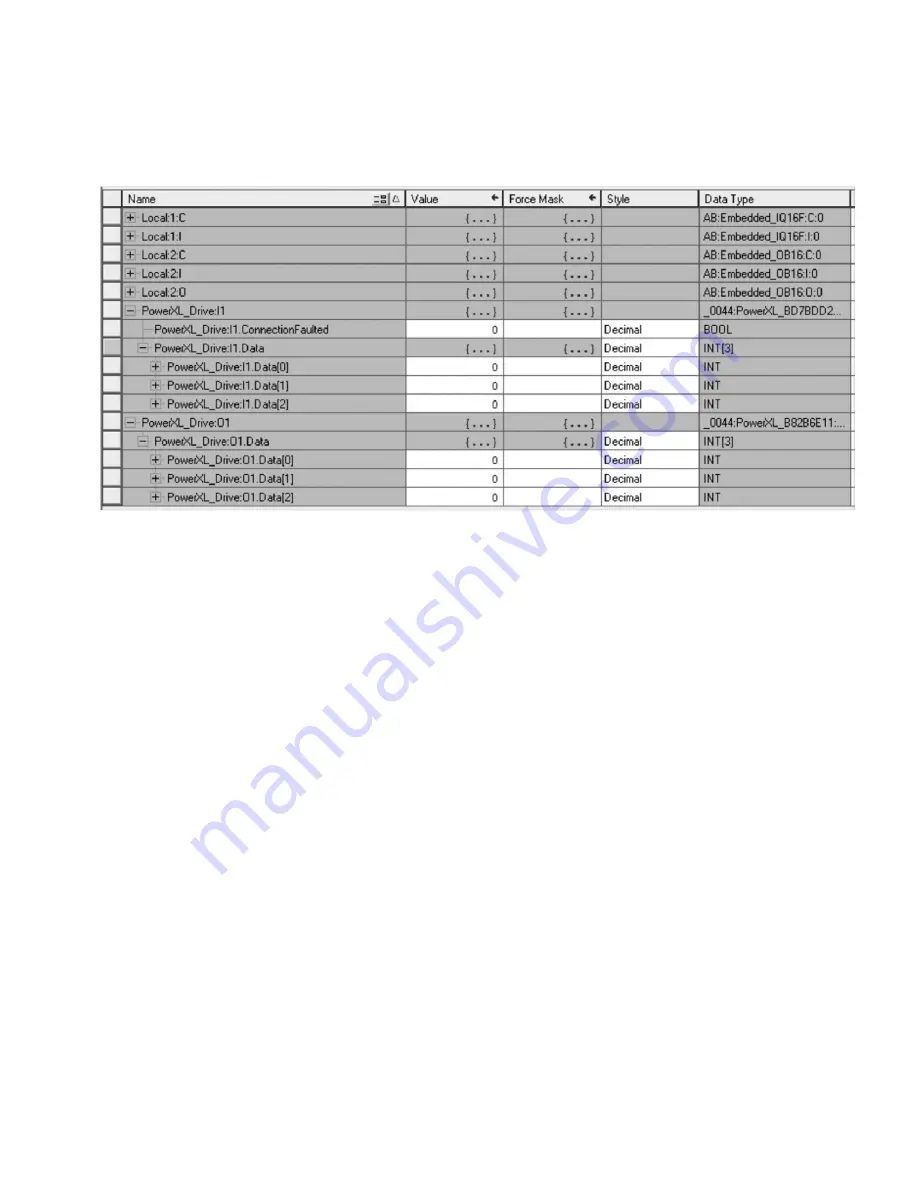 Eaton DG1-357D6FB-C21C Communications Manual Download Page 72