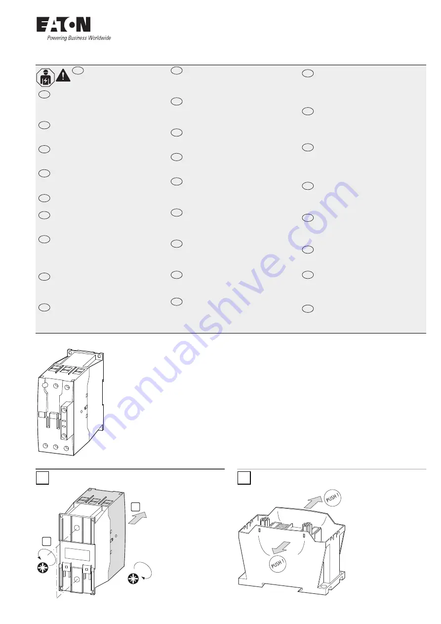 Eaton DILM65-XSP Instruction Leaflet Download Page 1