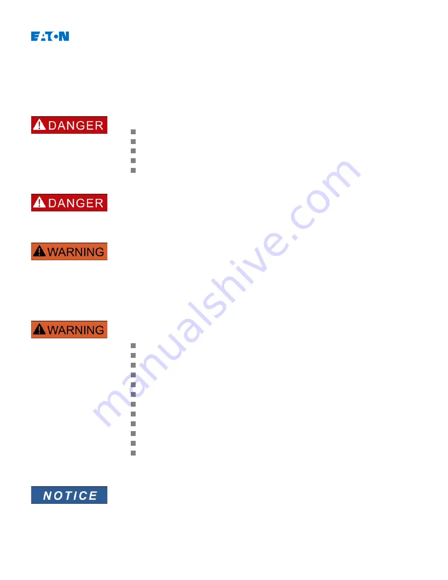 Eaton EDR-5000 Installation, Operation And Maintenance Manual Download Page 848