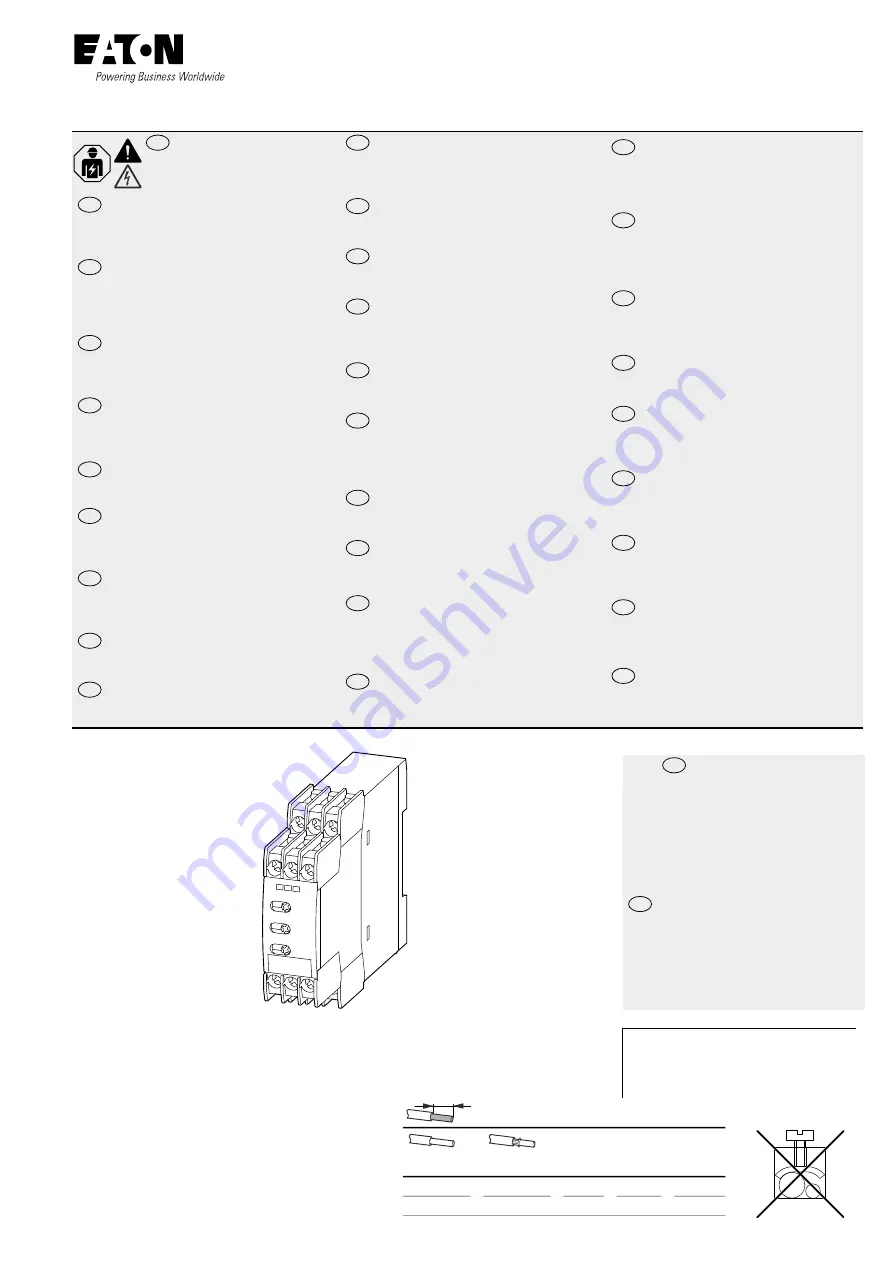 Eaton ETR4 Instruction Leaflet Download Page 1