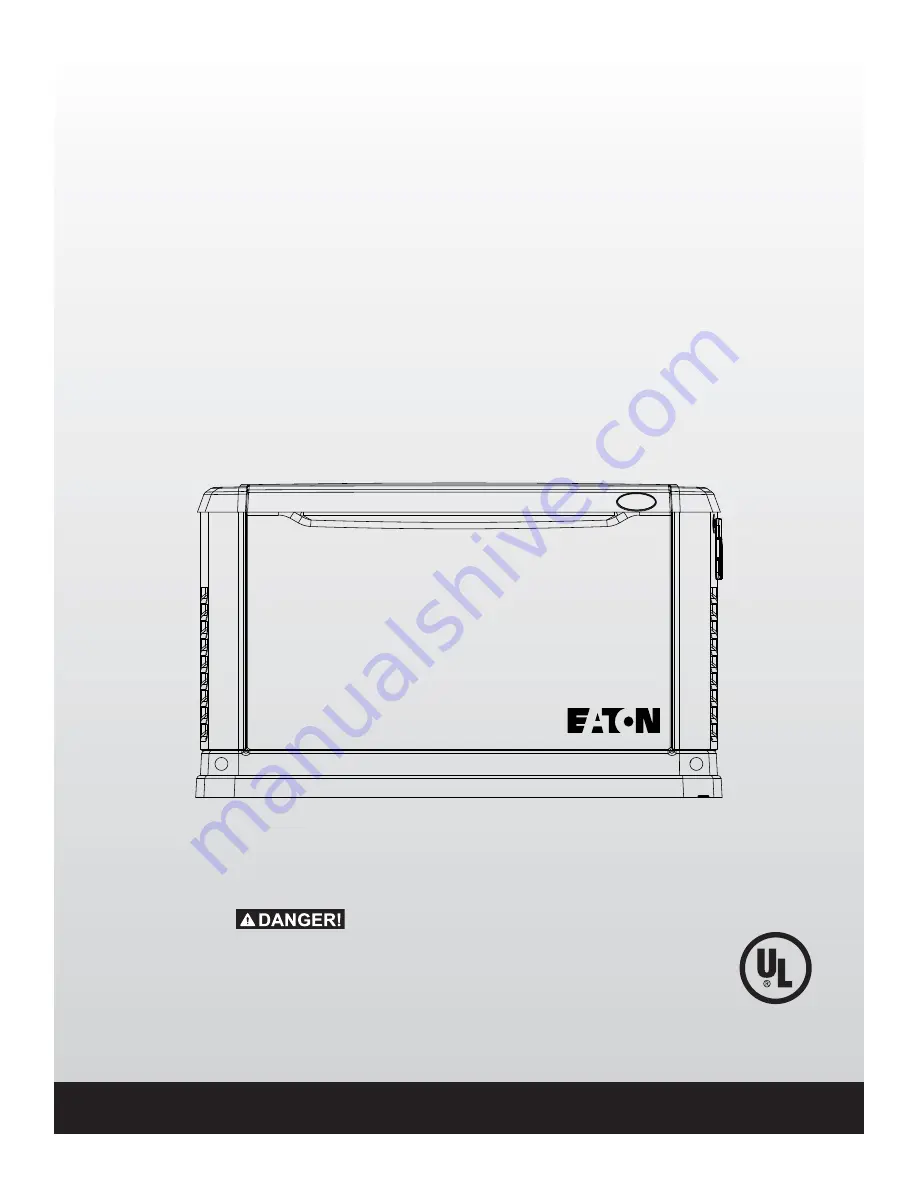 Eaton Generator Скачать руководство пользователя страница 1