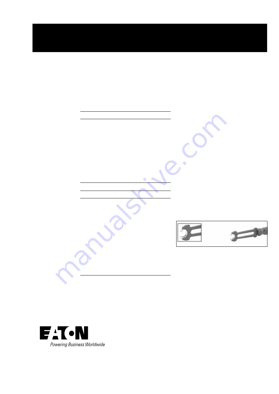 Eaton IZM20 Manual Download Page 1