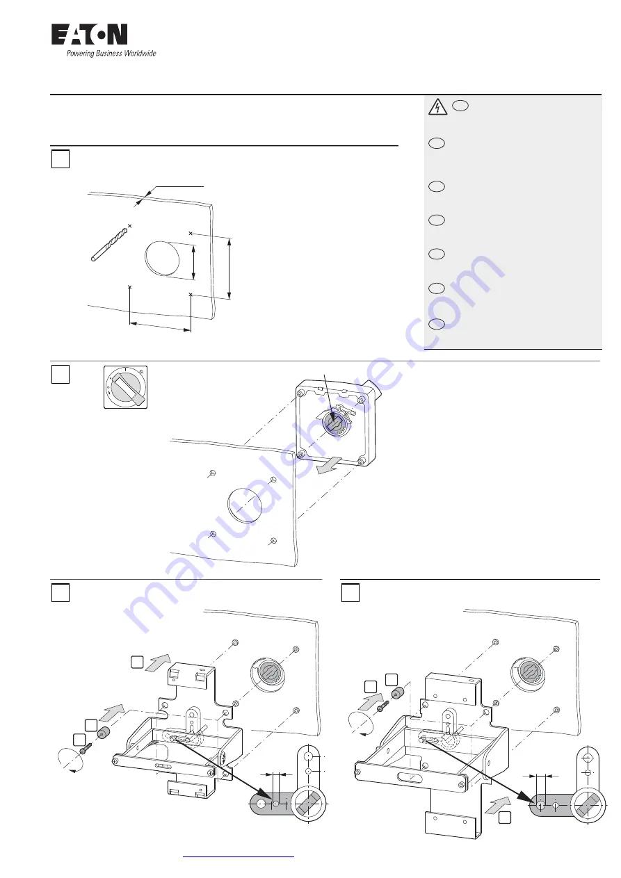 Eaton NZM1-XRAV Instruction Leaflet Download Page 1