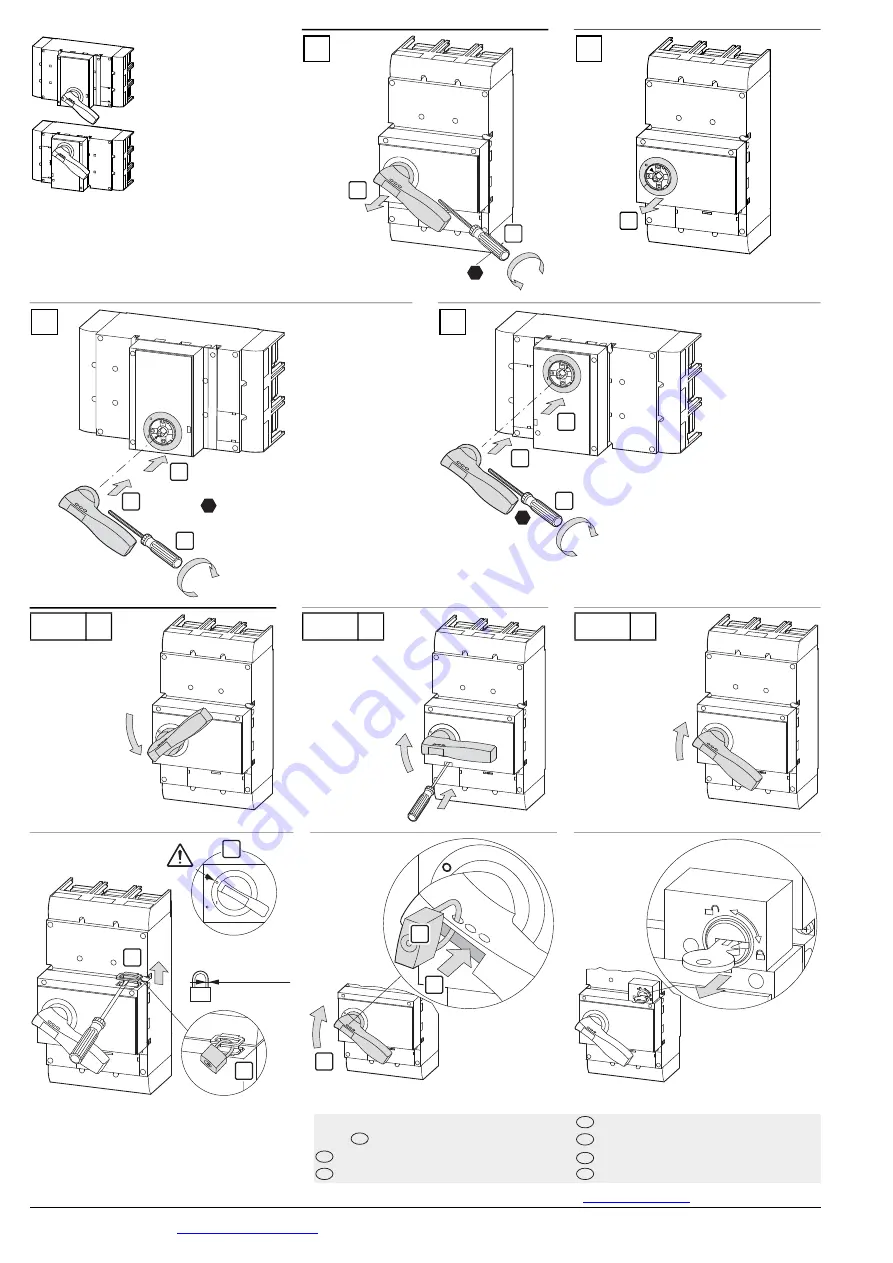 Eaton NZM4-XDV Series Instruction Leaflet Download Page 2