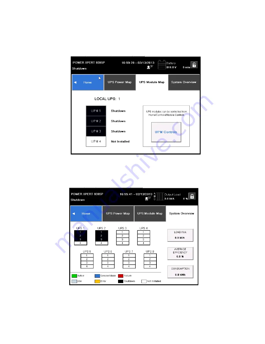 Eaton Power Xpert 9395 UPS Скачать руководство пользователя страница 229