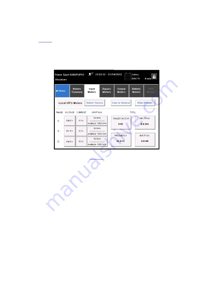 Eaton Power Xpert 9395P-1100/1100 Скачать руководство пользователя страница 168