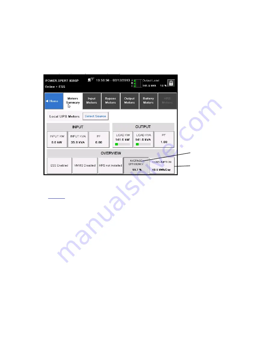 Eaton Power Xpert 9395P-600/600 Installation And Operation Manual Download Page 180