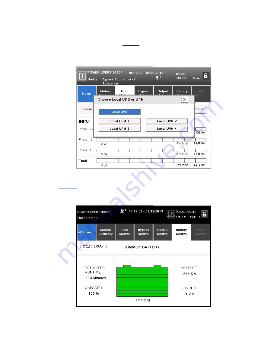 Eaton Power Xpert 9395P-600/600 Скачать руководство пользователя страница 183