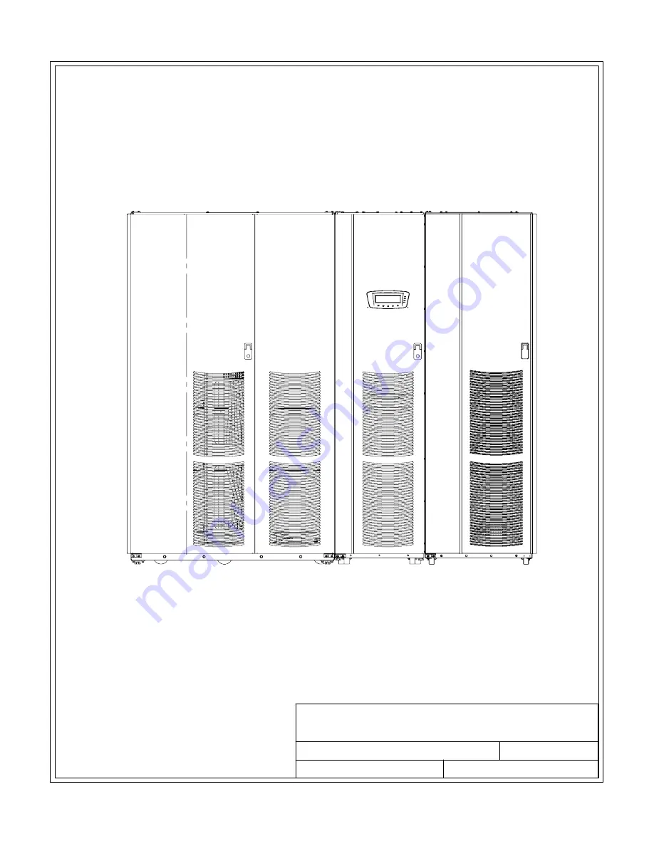 Eaton Powerware 9390 IAC-D Installation And Operation Manual Download Page 52