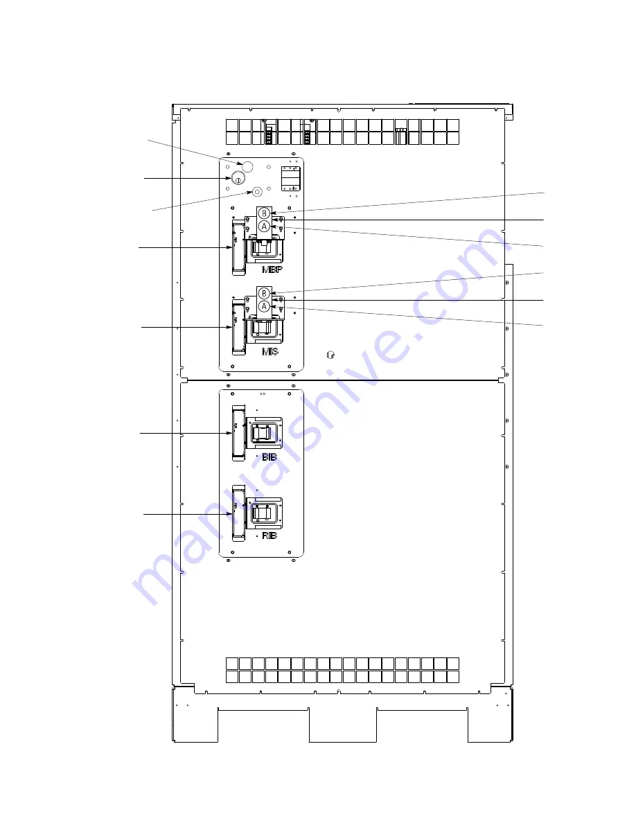 Eaton Powerware 9395 275 kVA MBM Скачать руководство пользователя страница 71