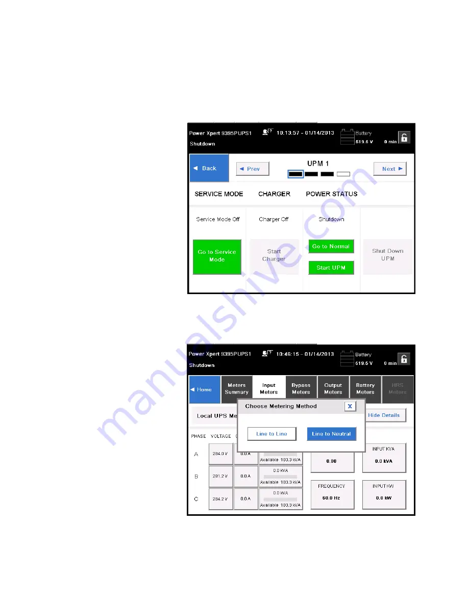 Eaton PowerXpert 9395P-600/200 Installation And Operation Manual Download Page 187