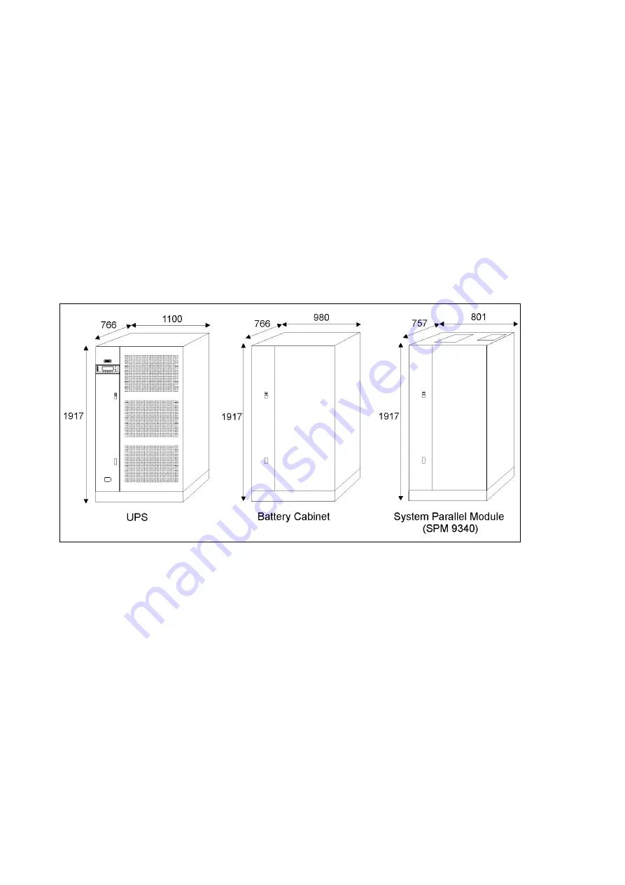 Eaton PW9340-100I-N User And Installation Manual Download Page 8