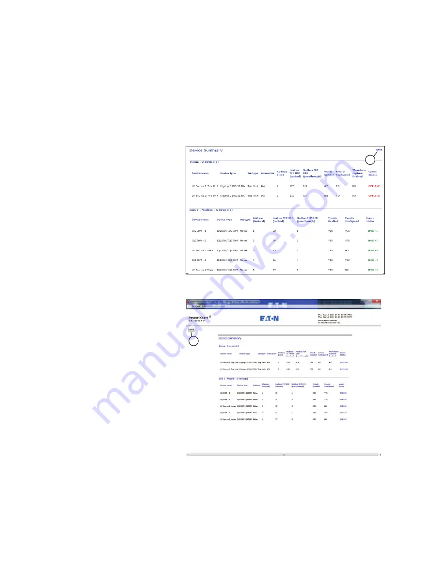 Eaton PXG600E User & Installation Manual Download Page 165