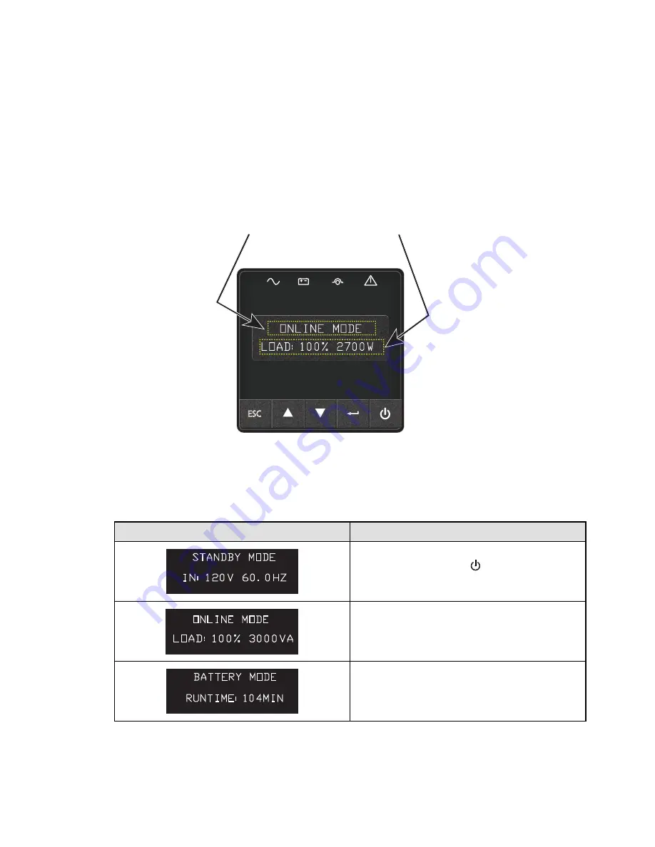 Eaton SU700XLCD User Manual Download Page 18