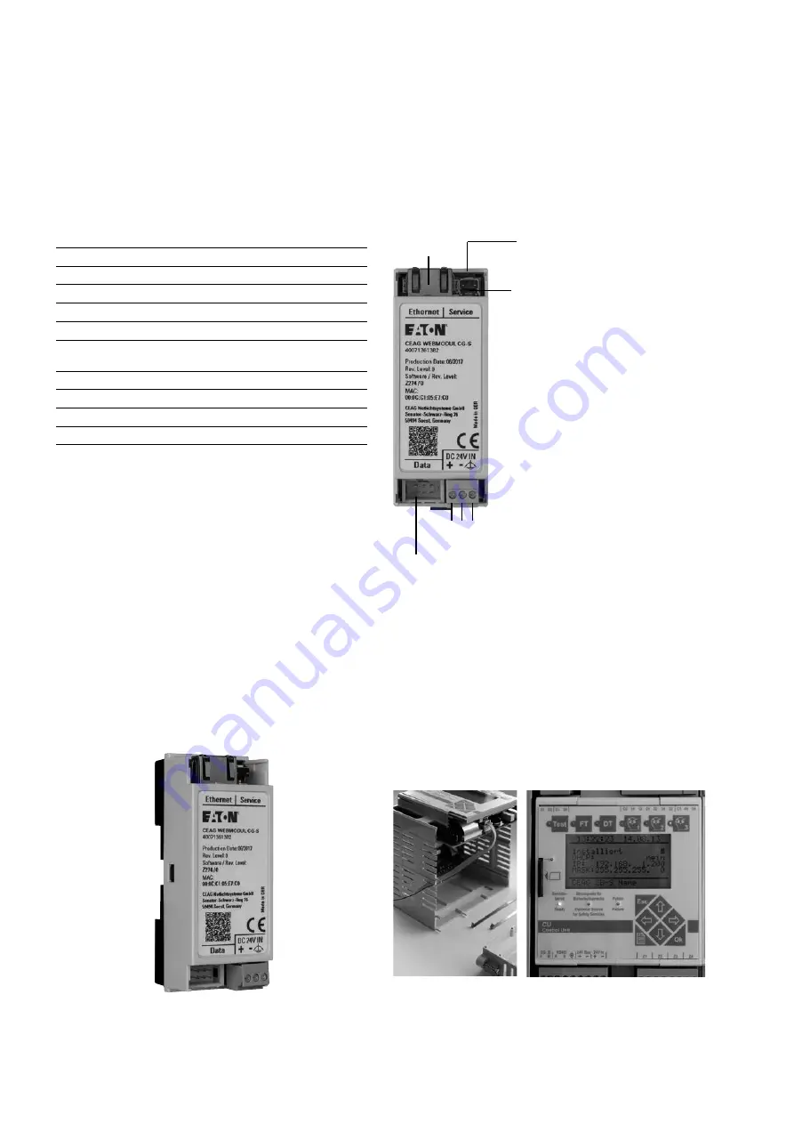 Eaton US-S ESF30 28-P Mounting And Operating Instructions Download Page 56