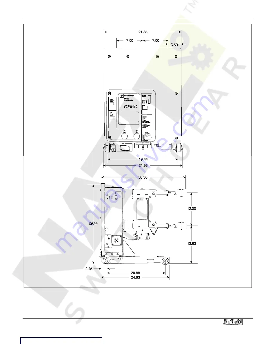 Eaton VCP-W Instructions For Installation, Operation And Maintenance Download Page 15