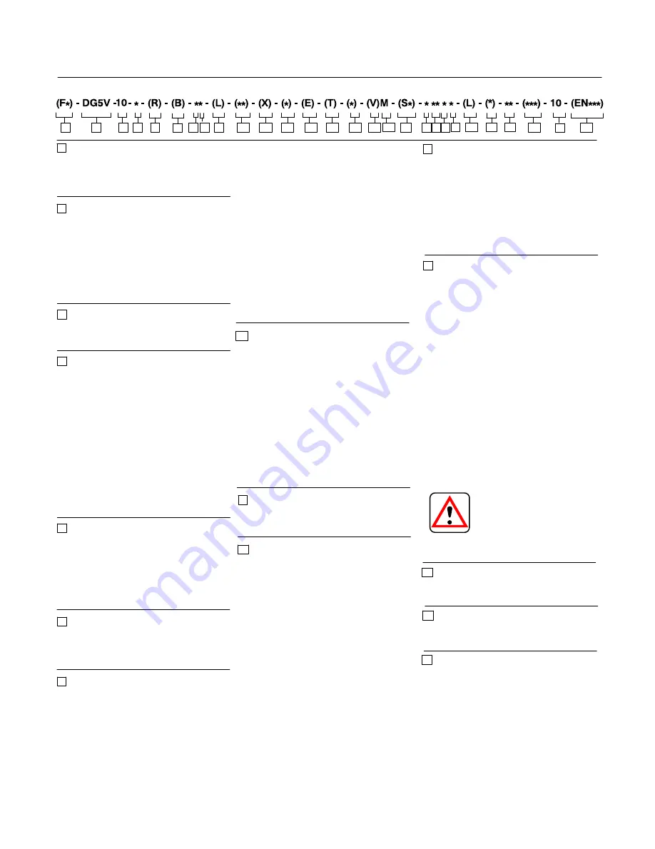 Eaton VICKERS DG3V-10 Series Overhaul Manual Download Page 5