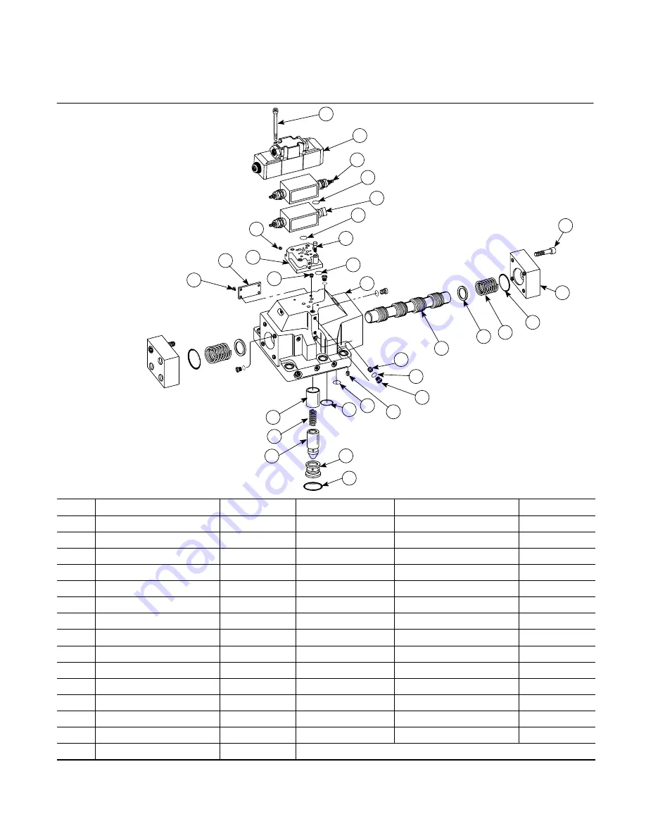 Eaton VICKERS DG3V-10 Series Overhaul Manual Download Page 25