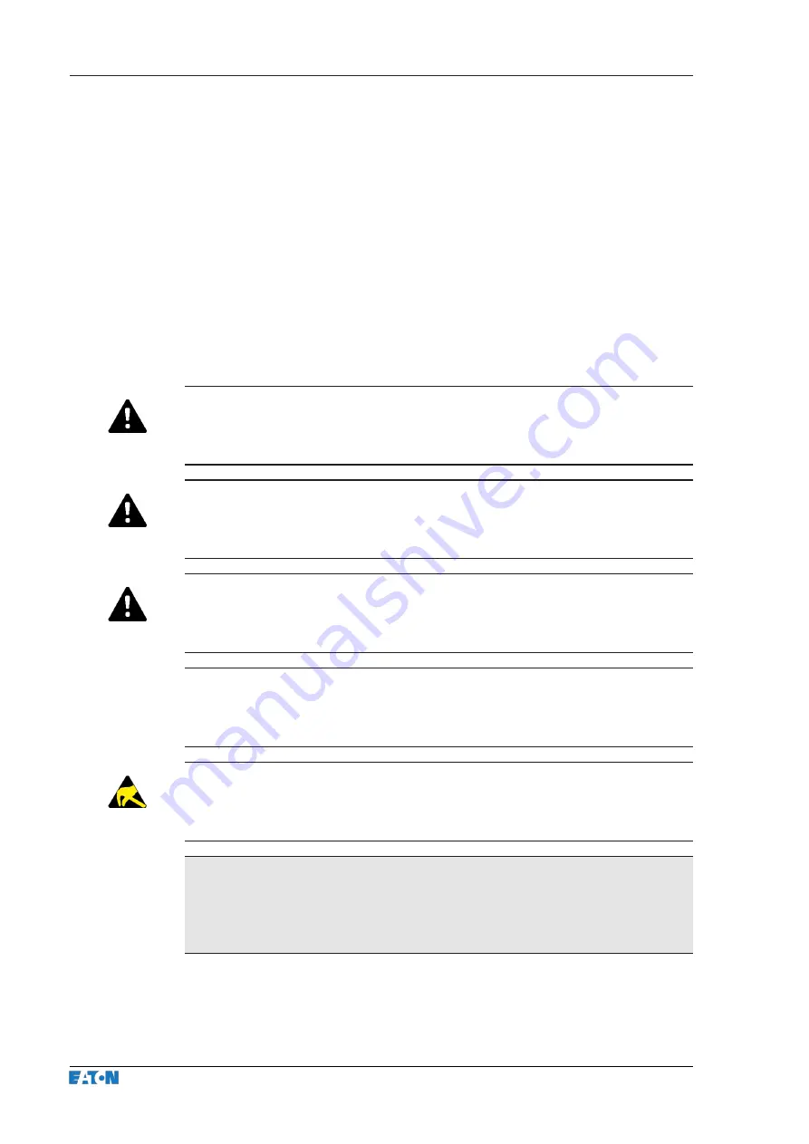 Eaton xChargeIn A Series Operating Instructions Manual Download Page 8