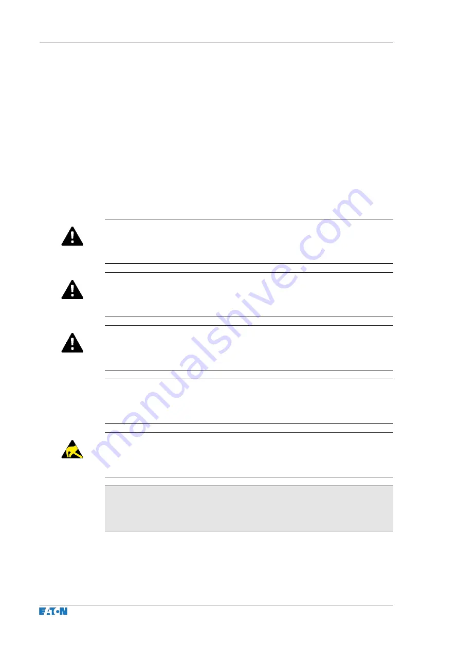 Eaton xChargeIn A Series Operating Instructions Manual Download Page 102