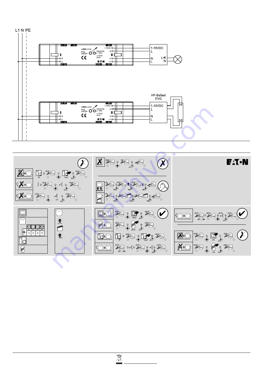 Eaton xComfort CAAE Series Скачать руководство пользователя страница 3