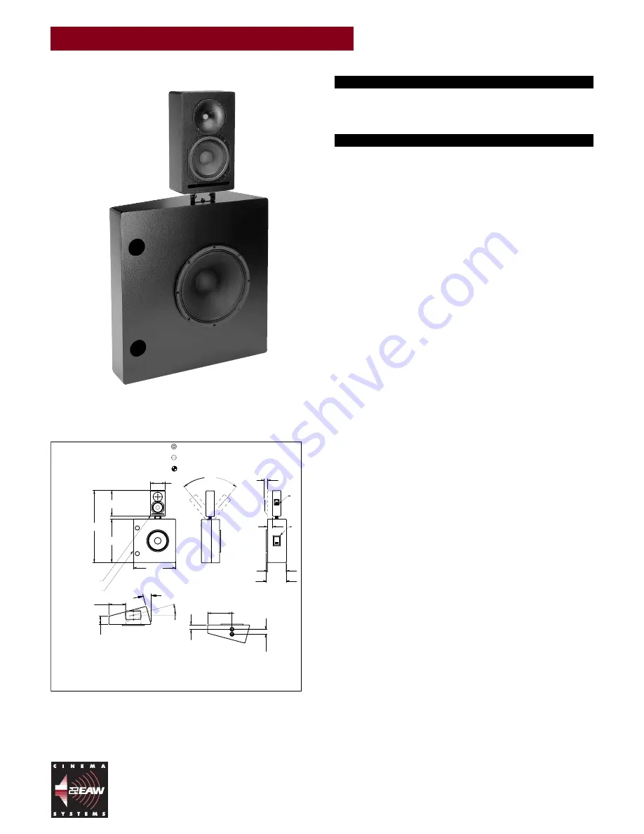 EAW CB153 Technical Specifications Download Page 1