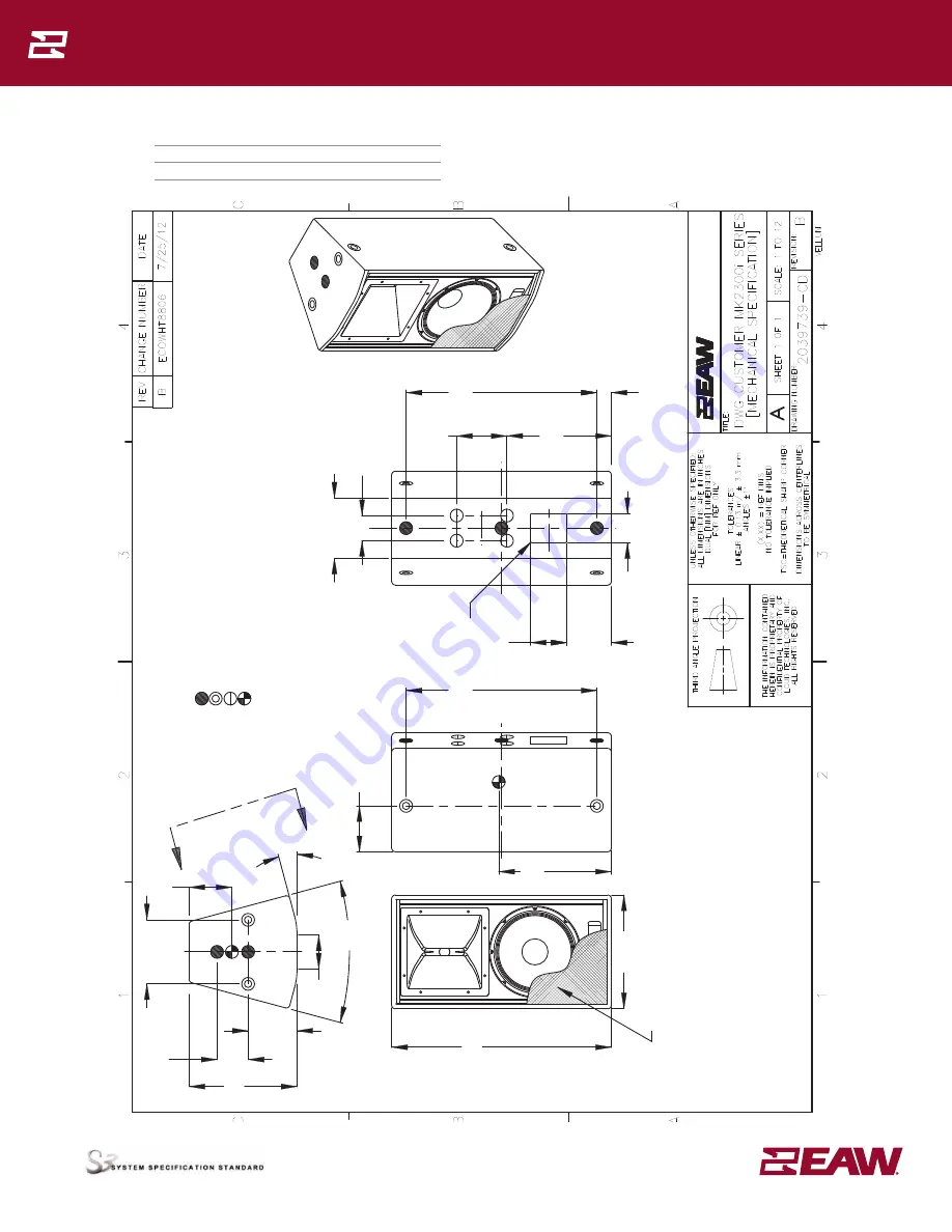 EAW MK2396i Specifications Download Page 2