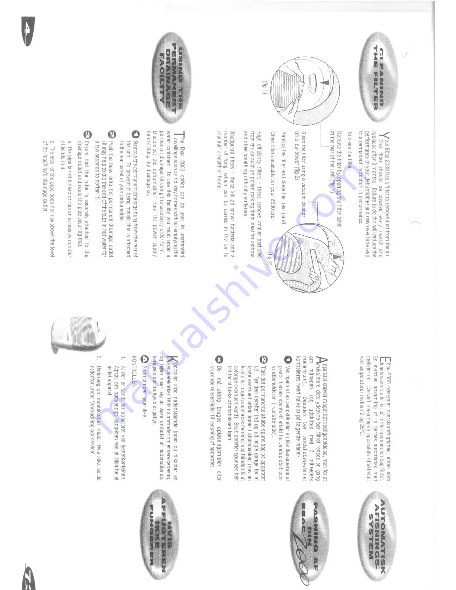 Ebac 2000 Series User Information Download Page 5