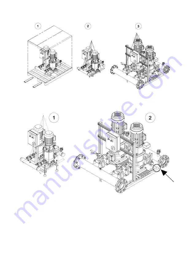 EBARA 1GP Operating And Maintenance Manual Download Page 68