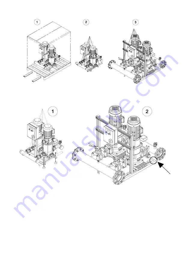 EBARA 1GP Operating And Maintenance Manual Download Page 87