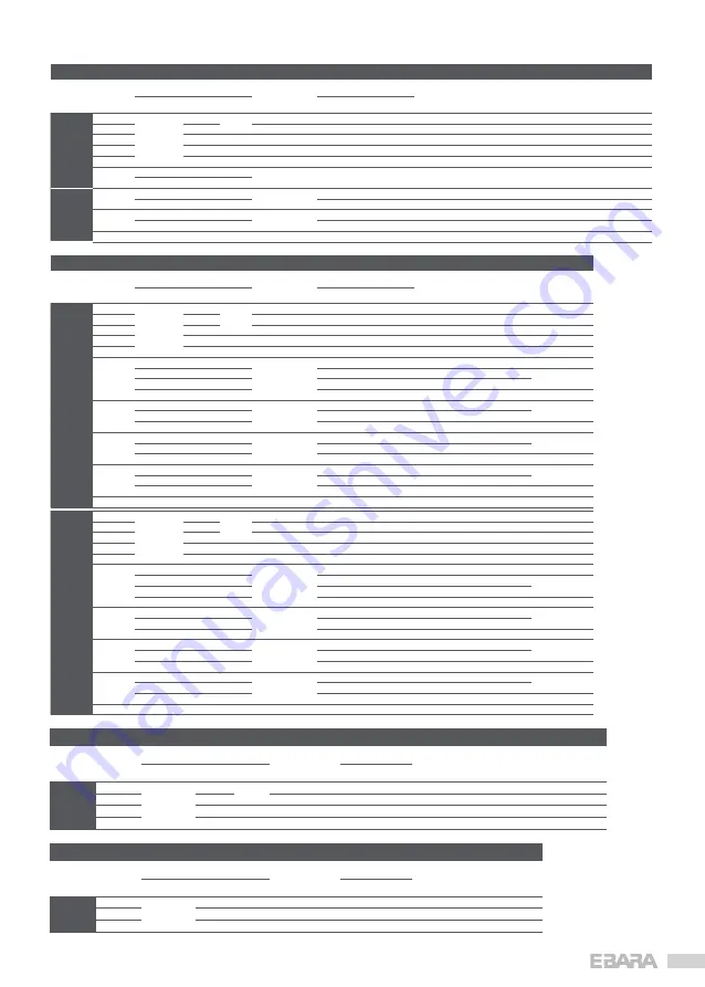 EBARA 4OY series Operating And Maintenance Manual Download Page 39